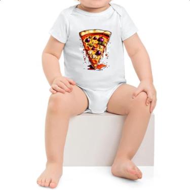 Imagem de Body intantil Fatia de pizza cartoon - Alearts, G