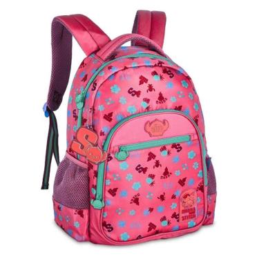 Imagem de Mochila Escolar Costas Juvenil Tsum Tsum Disney Stitch TS24627