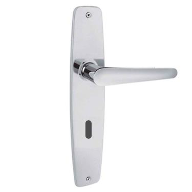 Imagem de Fechadura Interna Vouga Para Porta 55Mm Espelho Cromado