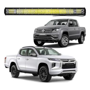 Imagem de Barra De Led 432w 80cm Triton Amarok Troller Dual Collor - BRIWAX