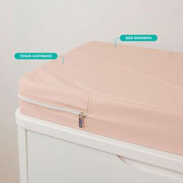 Imagem de Trocador de Fraldas para Cômoda Bebê Plus Impermeável com Zíper - Asse