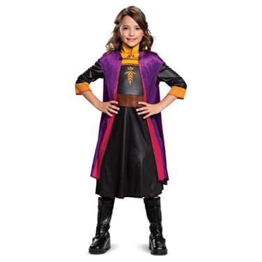 Imagem de Fantasia feminina clássica de Halloween Disguise Anna Frozen 2 da Disney, roxa, média (...
