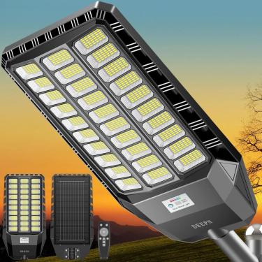 Imagem de Luzes de rua solares Deepn 6000W 420000lm com controle remoto