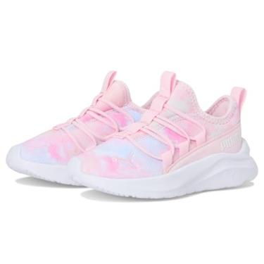 Imagem de PUMA Tênis infantil unissex Softride One4all sem cadarço (criança pequena), Whisp of Pink-Puma White, 12 Little Kid