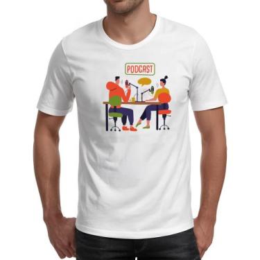 Imagem de Camiseta Unissex Podcast estudio - Alearts, M