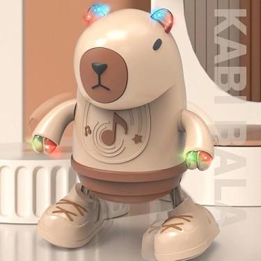 Imagem de Capivara Dançante com Música e Luzes Brinquedo Infantil com Movimento Premium Dança