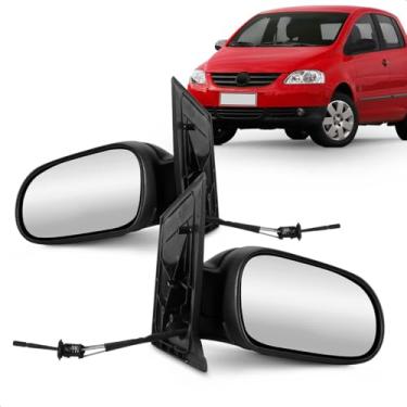 Imagem de Par Retrovisor Externo Fox 2003 A 2010 Controle Manual