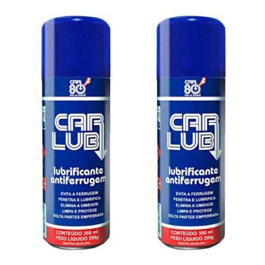 Imagem de Par lubrificante anti ferrugem desengripante car lub 300ml - SUM-CAR L