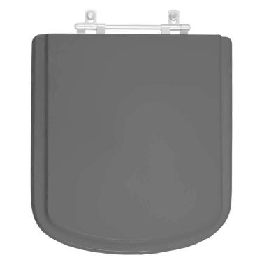 Imagem de Assento Sanitário Poliester Bali Preto Para Vaso Incepa