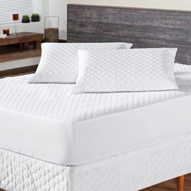 Imagem de Capa Protetor de Colchao Impermeavel Queen - Pillow Top Queen Impermeavel (Branco)