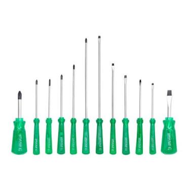 Imagem de Kit 12 Chaves Philips e Fenda Pro Imantada CRV - LOTUS