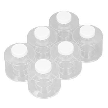 Imagem de Rack de Especiarias Portáteis, 6 PCs Caixa de Temperatura de Especiarias Empilháveis ​​com Capa Separada, Torre de Especiarias Transparentes para Armazenamento de Cozinha, Peso