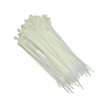 Imagem de Abraçadeira De Nylon 100 Uni Branco 140Mm X 3.5Mm