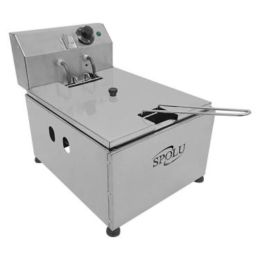 Imagem de Fritadeira Elétrica 1 Cuba 6 Litros 127V Spolu Spl-572