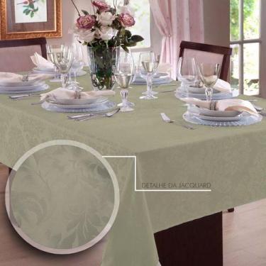 Imagem de Toalha de mesa Retangular em Jacquard para 10 lugares Admirare, Fendi