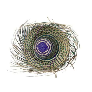 Imagem de Chapéu de palha desfiado colorido unitário festa junina - DREAM IN BOX