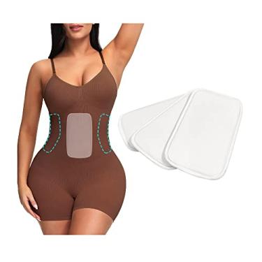 Imagem de AOSSA Placas De Espuma Laterais Lipo Para Recuperação Curvaturas, Prancha Abdominal Pós-Cirurgia Lipoaspiração, Abdômen Após Abdominoplastia, Lençóis Compressão Achatamento (Pacote Com 3)