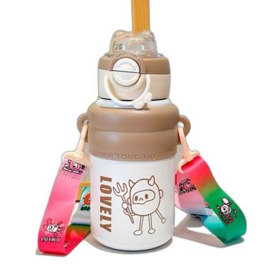Imagem de Garrafa Infantil Térmica Divertida Inox Resistente - Innovaree-Commerc