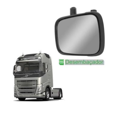 Imagem de Espelho Retrovisor Auxiliar p Volvo FH FM LE c Desembaçador - Fabbof