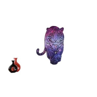 Imagem de Papel De Parede 3D Animais Pop Art Tigre Felino 3,5M Pxa141 - Você Dec