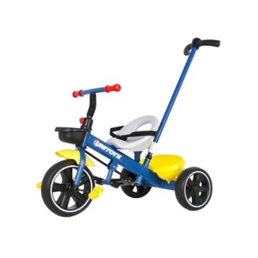 Imagem de Triciclo Infantil, para Crianças de 2 a 5 Anos, suporta até 25kgs, com Design Ergonômico, Rodas Duráveis Unitoys (AZUL)