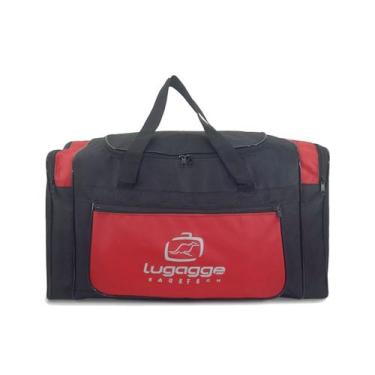 Imagem de Bolsa Mala de mao Sacola Viagem Extra Grande GG Vermelho - Lugagge Bag