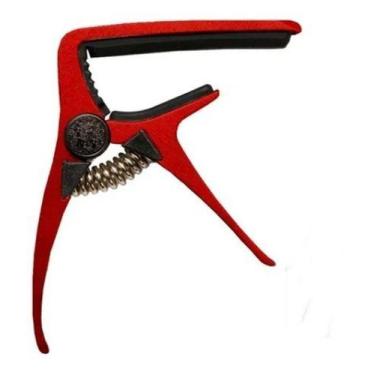 Imagem de Capotraste Para Ukulele Namaste B9 Prata, Preto, Vermelho , Vermelha 4