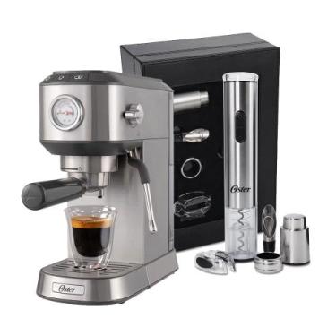 Imagem de Kit Cafeteira Espresso Compacta e Kit Vinho Oster, 220V