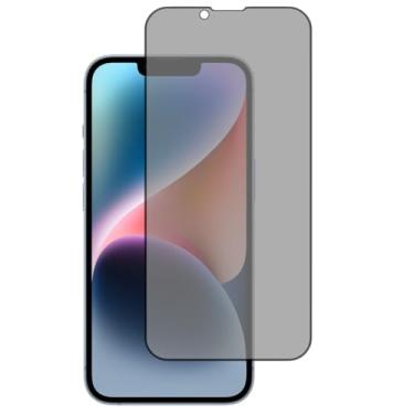 Imagem de Película Privacidade Anti Espionagem Para iPhone 14 Plus Tela de 6,7 Polegadas - (Bluepink)