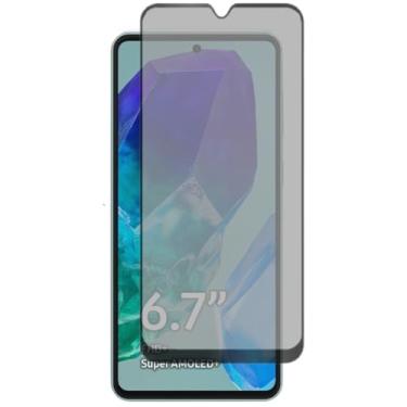 Imagem de Película Privacidade Anti Espionagem Para Galaxy M55 5G Tela de 6,7 Polegadas - (Bluepink)