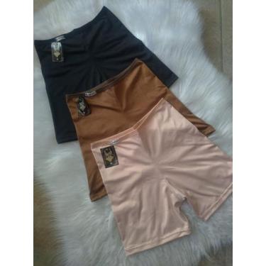 Imagem de Kit com 2 shorts segunda pele - Solangs, Chocolate(G)