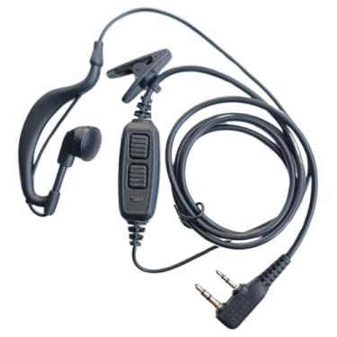 Imagem de Fone Ouvido Para Walkie Talkie UV82 Ptt Duplo Reforçado Headphone