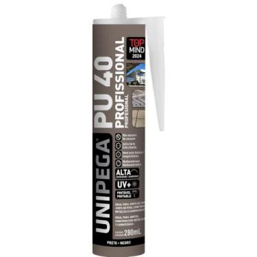 Imagem de Selante Unipega PU 40 Preto - 280ml