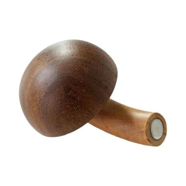 Imagem de Llazsybz Adesivo de Geladeira de Cogumelo Adesivo de Geladeira de Cogumelo Decoração de Parede de Quarto de Madeira Móveis Decoração de Casa, Cabeça grande e redonda