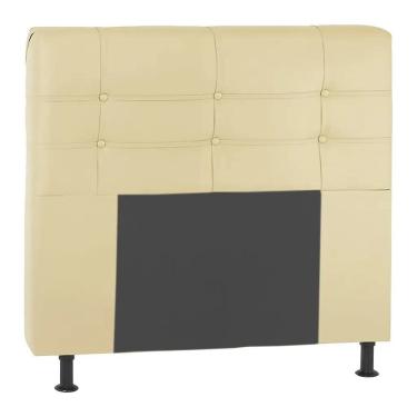 Imagem de Cabeceira Paris Casal Courino Havaí Cor Bege