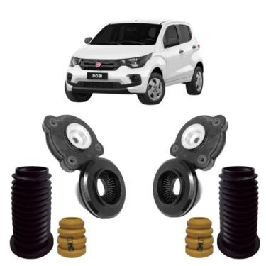 Imagem de Kit Batente Coxim Amortecedor Dianteiro Fiat Mobi 17/... - Solupe Part