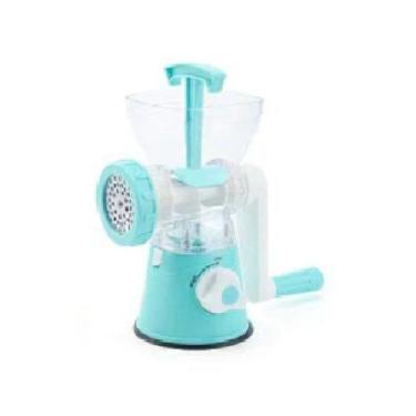 Imagem de Moedor de Carne Manual ABS Inox com Função Enema e Triturador Alho - S