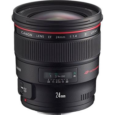 Imagem de Canon Lente 24 mm f/1.4 EF L II USM com capa