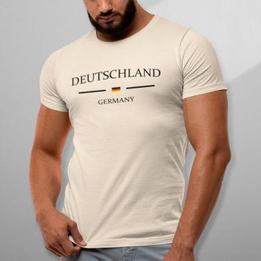 Imagem de Camiseta Masculina Estampada Alemanhã Germany 100% Algodao Premium - A
