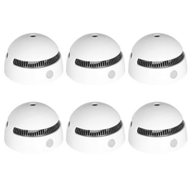 Imagem de Detector de fumaça de bateria de 10 anos para casa | Alarme de incêndio de 85 dB, sensor fotoelétrico de grau militar reduz 70% de alarmes falsos | Certificado globalmente CE/UL | Fácil instalação