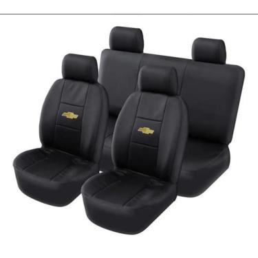 Imagem de capa para banco carro em material sintético preto para classic 2012 - 