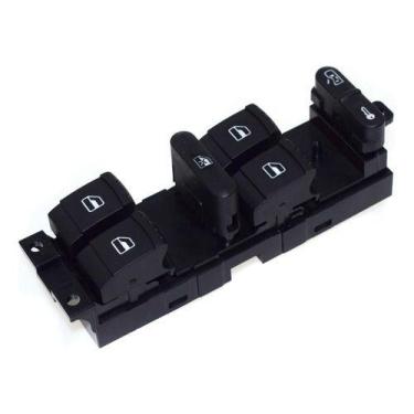 Imagem de Comando Botão Vidro Elétrico Para Bora Golf Mk4 99 2000 2001 - Nevatto