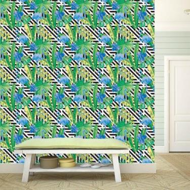 Imagem de Papel de Parede Adesivo - Flamingos - 163ppv - Allodi