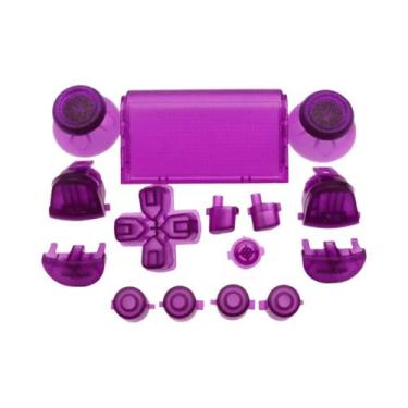 Imagem de Conjunto Completo De 18 Cores De Botões D-Pad Para Joysticks Para Cont