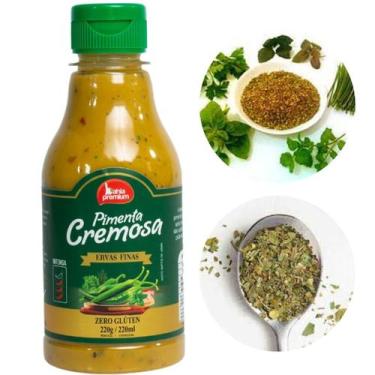 Imagem de Molho Pimenta Cremosa Gourmet Tradicional Ardência Picância Intensa 20