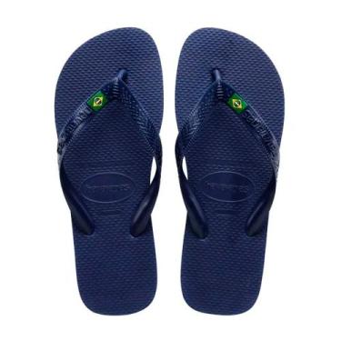 Imagem de Sandálias Havaianas Brasil Marinho 35/36