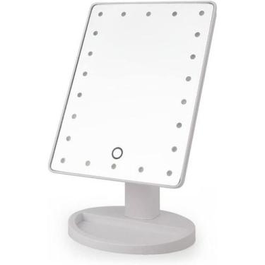 Imagem de Espelho De Maquiagem Com 16 Leds Usb Botão Touch - B-max