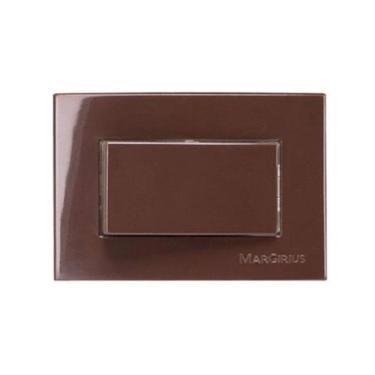Imagem de Interruptor Simples P/moveis Margirius Marrom 10a 250v Nbr