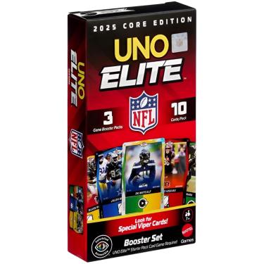 Imagem de Jogo de Cartas Uno Elite NFL Extenção JHG47 Mattel
