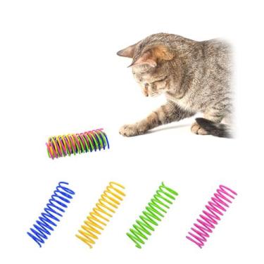 Imagem de Conjunto de 8 peças de brinquedo Cat Toys WishLotus Cat Spring Toy par